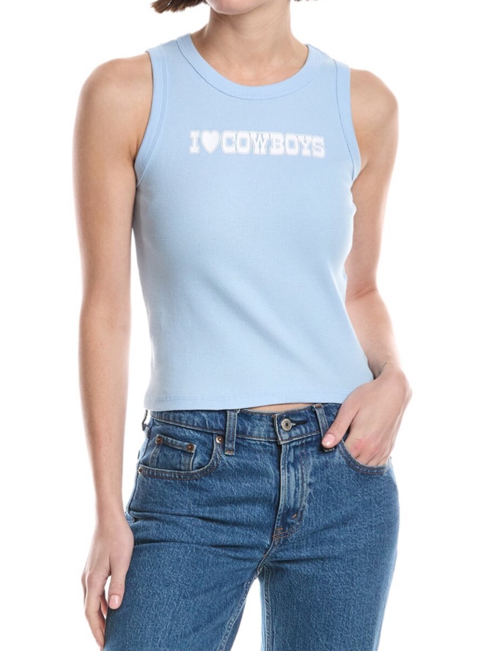 GIRL DANGEROUS
I Heart Cowboys Rib Tank